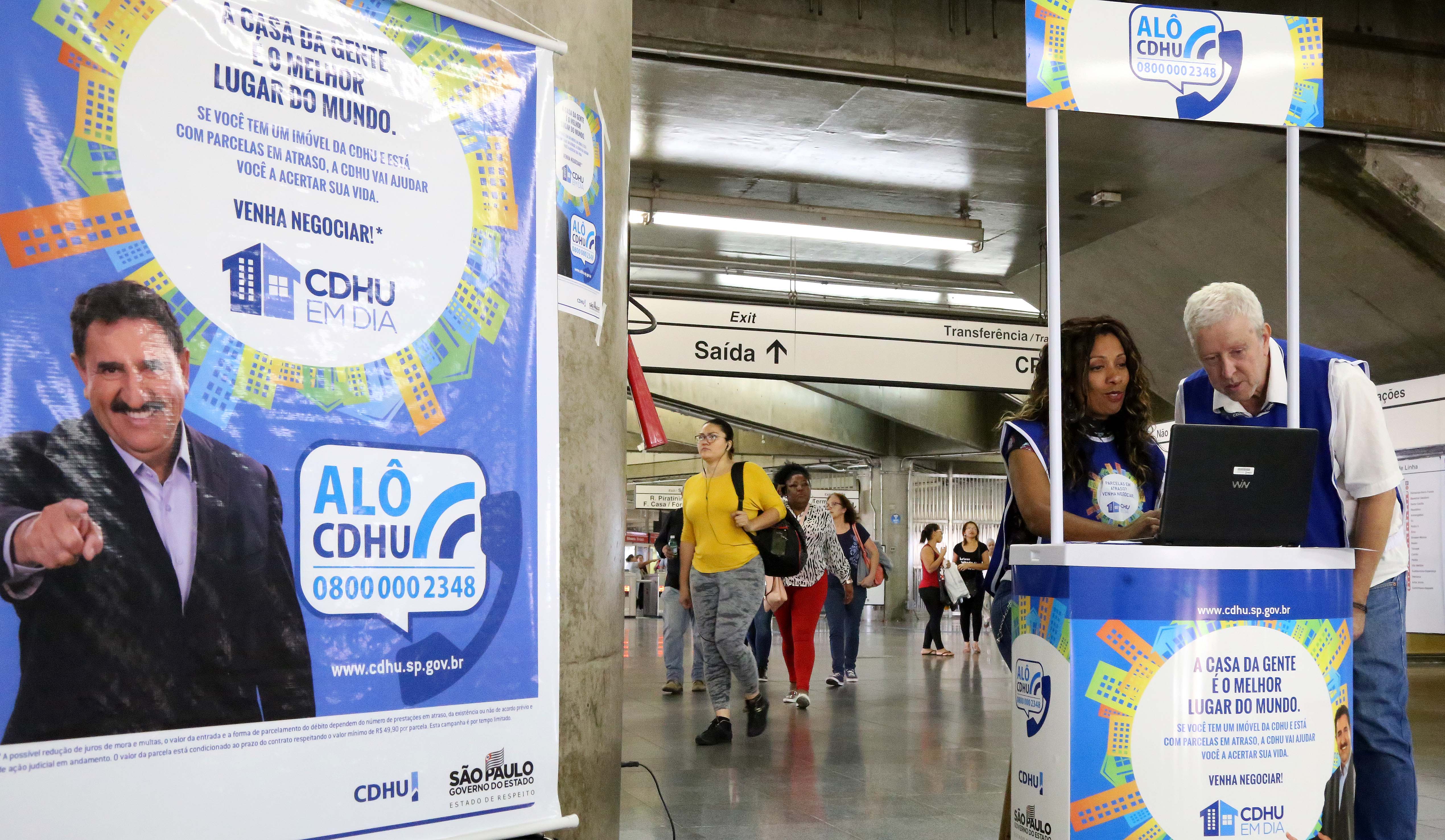 CDHU lança campanha para mutuário negociar dívida CDHU lança campanha para mutuário negociar dívida