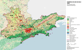 Mapa 1 - Dinâmica de Uso do Solo